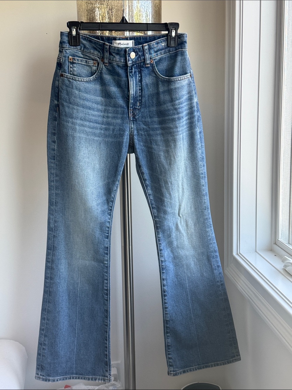 Madewell Medium Wash Flared Jeans